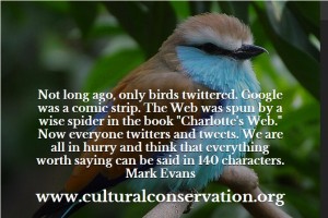 MMW Quotes Only Birds Twittered